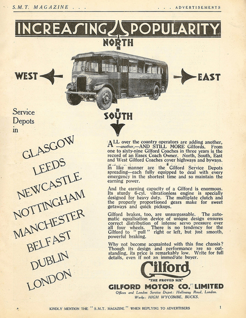 1929 Gilford Ad