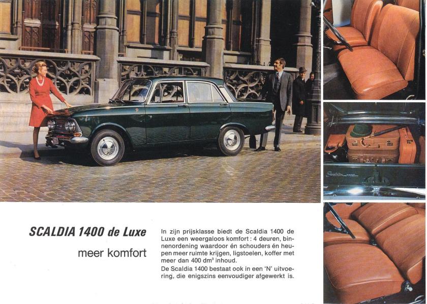 1970 Scaldia 1400 De luxe Rusland 1970