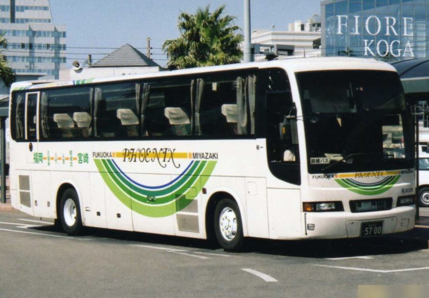 2005 Mitsubischi Fuso Aero Bus (NSK 92MC body) KC-MS829P