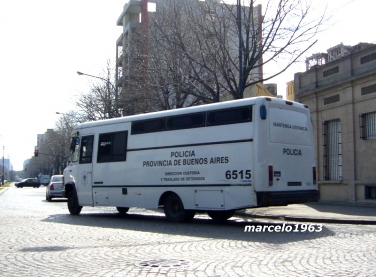 2009 Mercedes Benz LO 814 Gakicia Policia de la Provincia de Buenos Aires