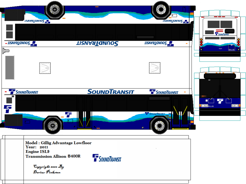 2011 Sound Transit Gillig Advantage