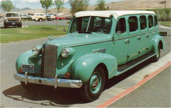 1937 Cadillac Model 75 Bender Bodied with a 156 inch wheelbase and a L-head V8 346 cubic inch engine (135 HP) 2