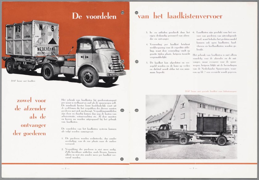 1947 DAF Laadkistenvervoer b