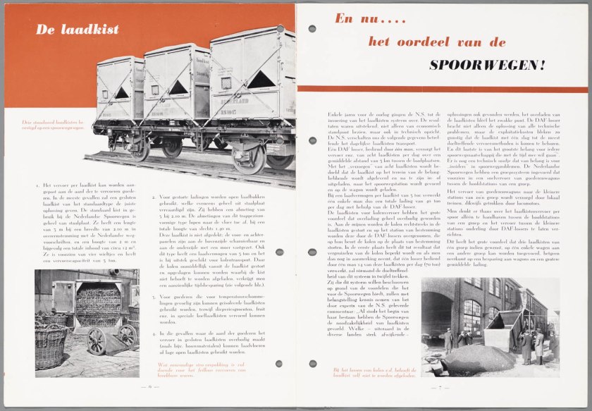1947 DAF Laadkistenvervoer d