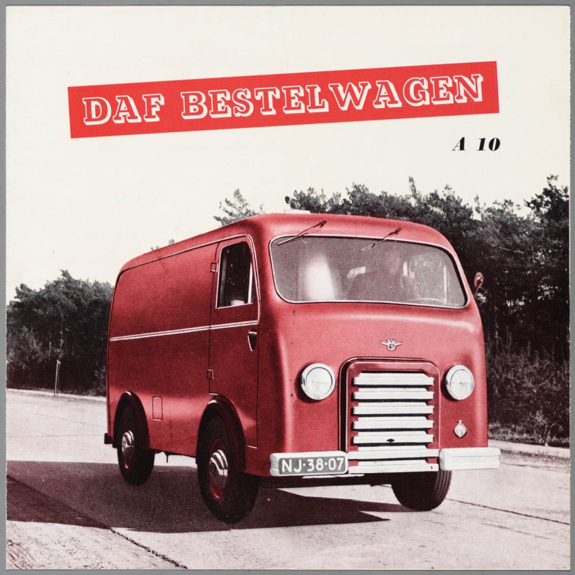 1950 DAF A10 bestelwagen a