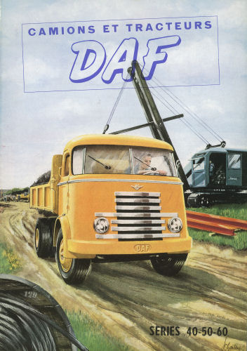 1950 DAF Tekening series 40-50-60