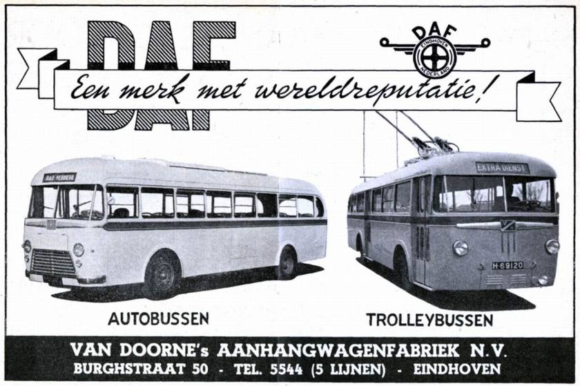 1953 DAF Autobussen