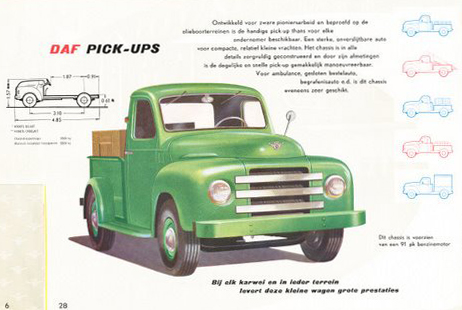 1953 DAF Pick-ups folder