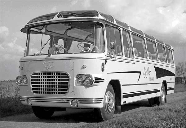 1957 DAF B1500 P533 König Perkins bus-19