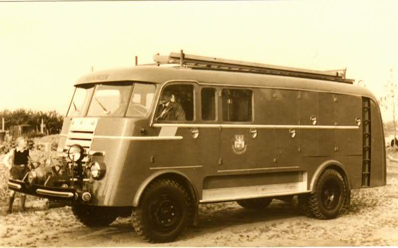 1957 DAF Brandweer Army