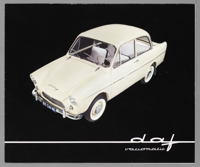 1960 DAF 33 Brochure