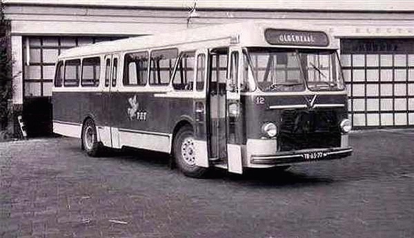 1960 Daf TB160 12 met carrosserie van Verheul.