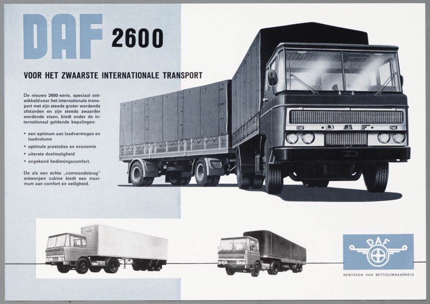 1962 DAF 2600 a