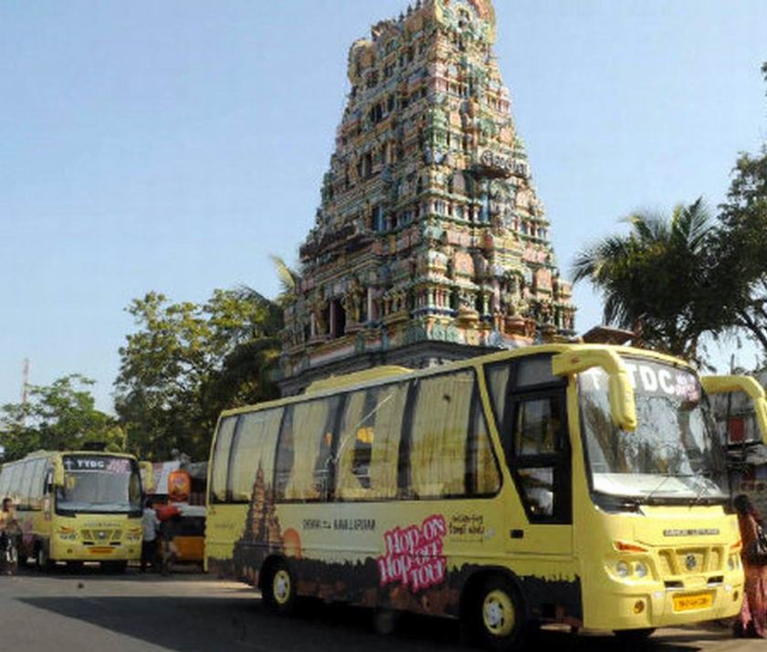 Bussen ABC hop-on-hop-off Tamil bus