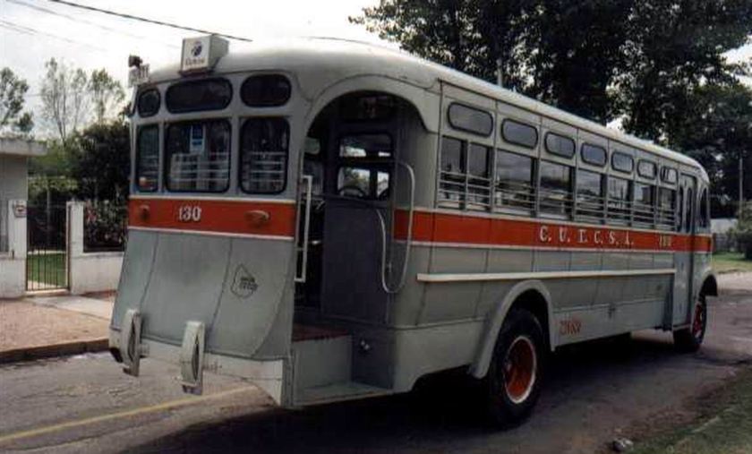 Bussen ACLO = AEC South America 1938 Uraguay b