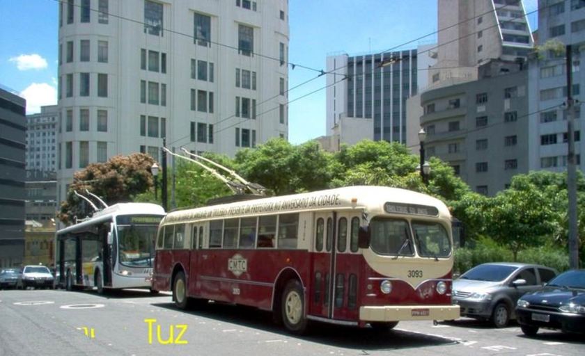 Bussen Brill Trolleybus 3093