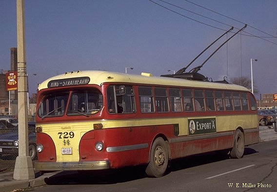 Canadian Car & Foundry delivered 30 Brill T48A trolley coaches to the City