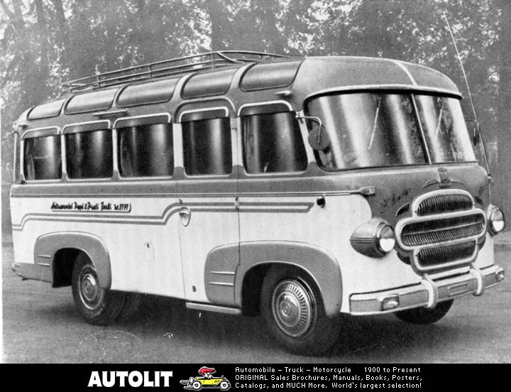 02 1955 OM Leoncino Bartoletti GT Bus Factory Photo