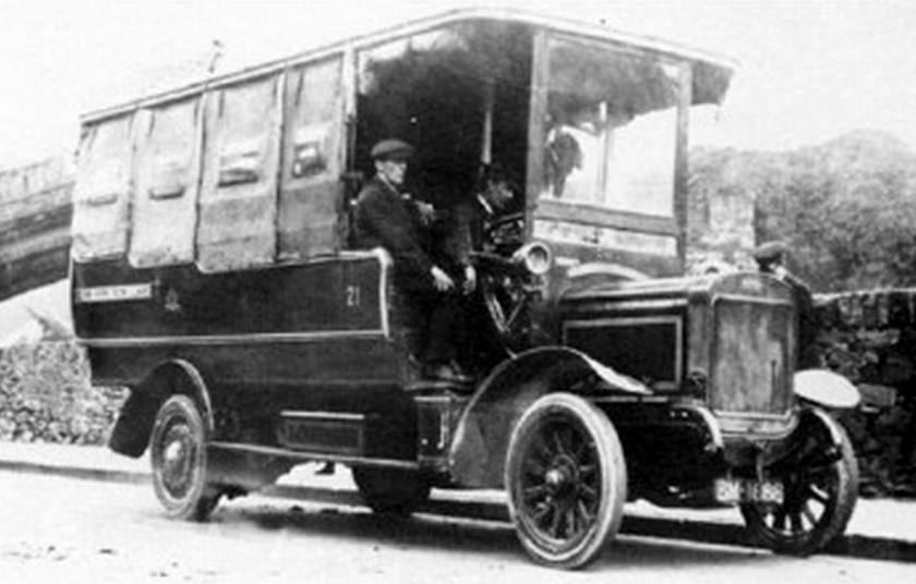 04 1910 Bussen Commer around 1910 - 1915 crosville