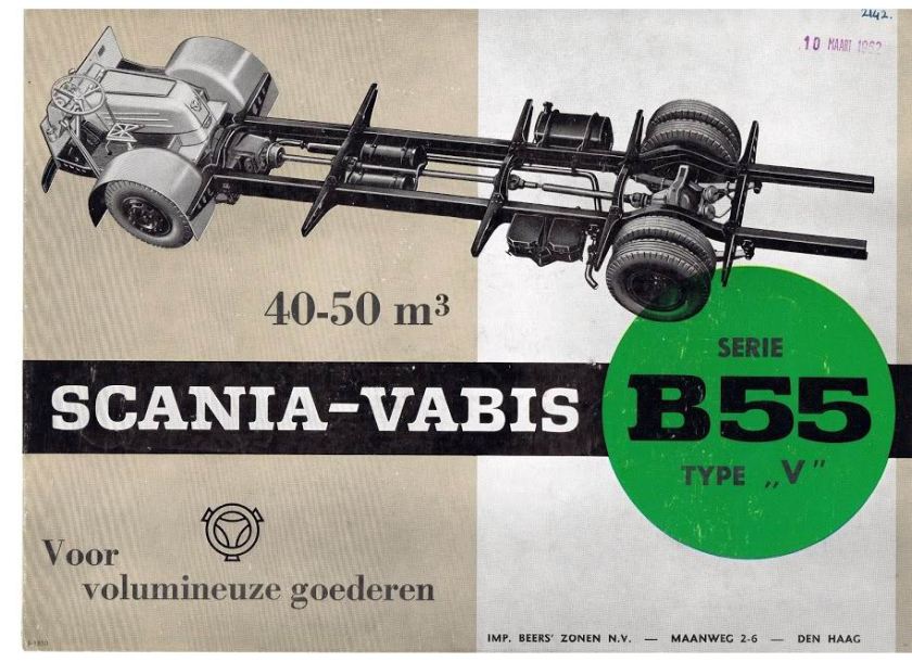 13 SCANIA-VABIS B55-Type V (S-1850)Beers NL