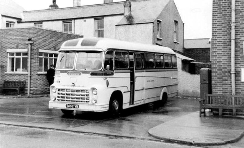 1960 Bussen Commer Avenger IV with Yeates C41F body, new to Moores in 1960