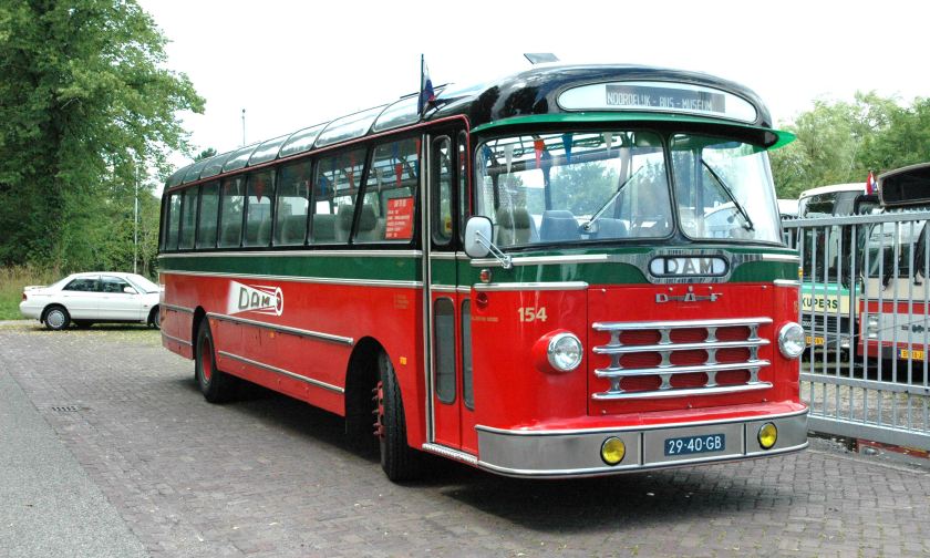 1965 DAF bus DAM 154,