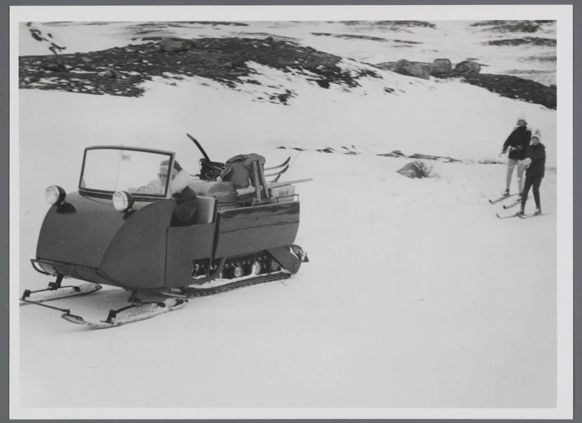 1965 DAF Conceptcar Rupsvoertuig met ski's voor