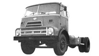 1965 DAF Introductie van de 2400 DP-serie, tegelijkertijd met de nieuwe 2000- en 2300-serie cabine.