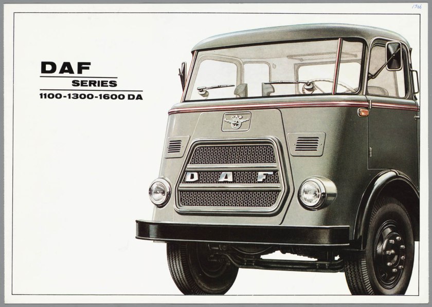 1966 DAF 1100, 1300, 1600 serie a
