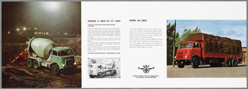 1966 DAF 1800-1900 serie f