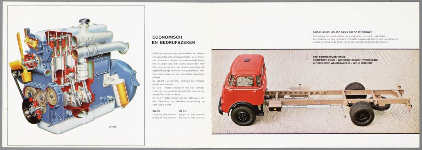 1967 DAF 1502, 1600, 3200 serie c