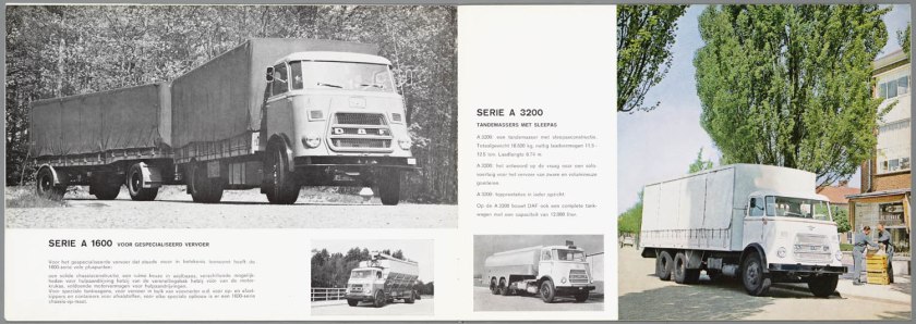 1967 DAF 1502, 1600, 3200 serie e