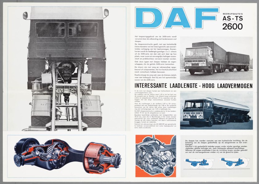 1967 DAF 2600 6x2 AS-TS c