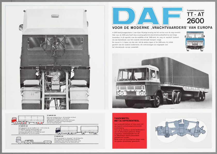 1967 DAF 2600 6x4 TT-AT c