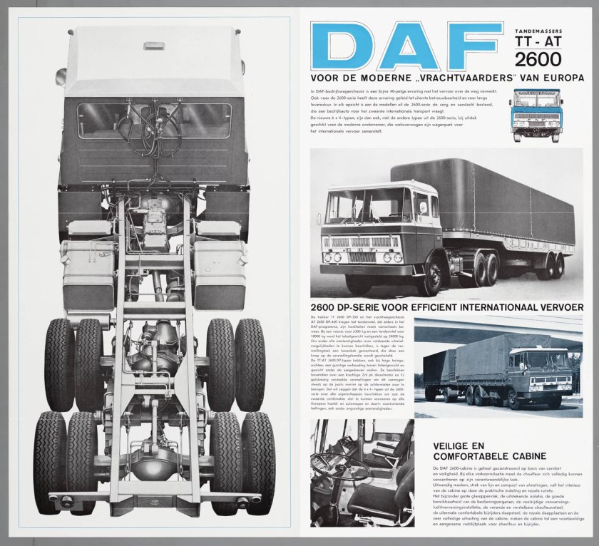 1967 DAF 2600 6x4 TT-AT d