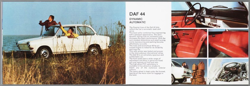 1968 DAF 33, 44, 55 Sedan, 33 Bestel, 44 Combi e