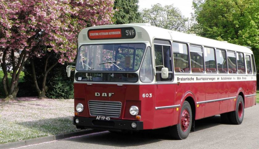 1968 DAF MB200 - ZABO BBA 603 Autobus