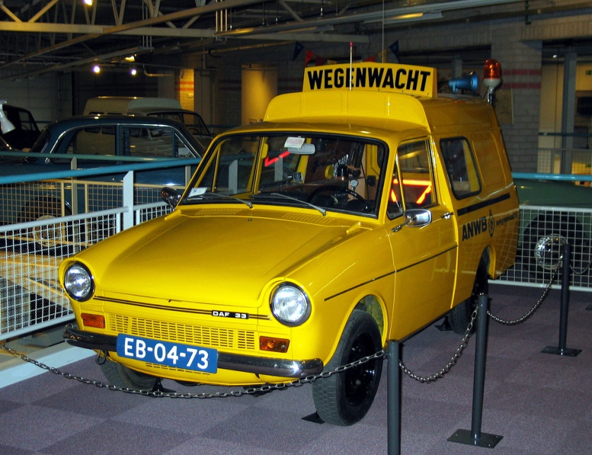1970 DAF 33 Bestel Wegenwacht EB-04-73