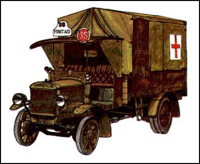 21 Commer First World War ambulance