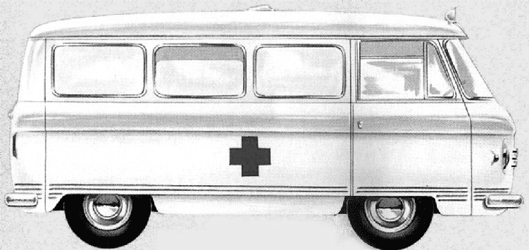 23 1968 Commer FC Ambulance Bus 75T
