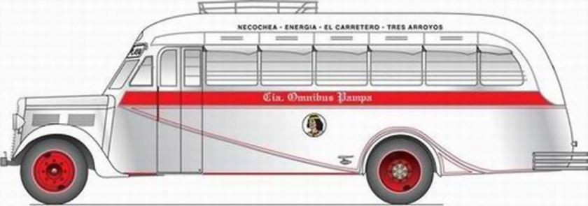 43 Bussen Commer carrozados por Gerónimo Gnecco a