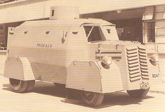 54 Commer' truck-based armoured car, 1950s