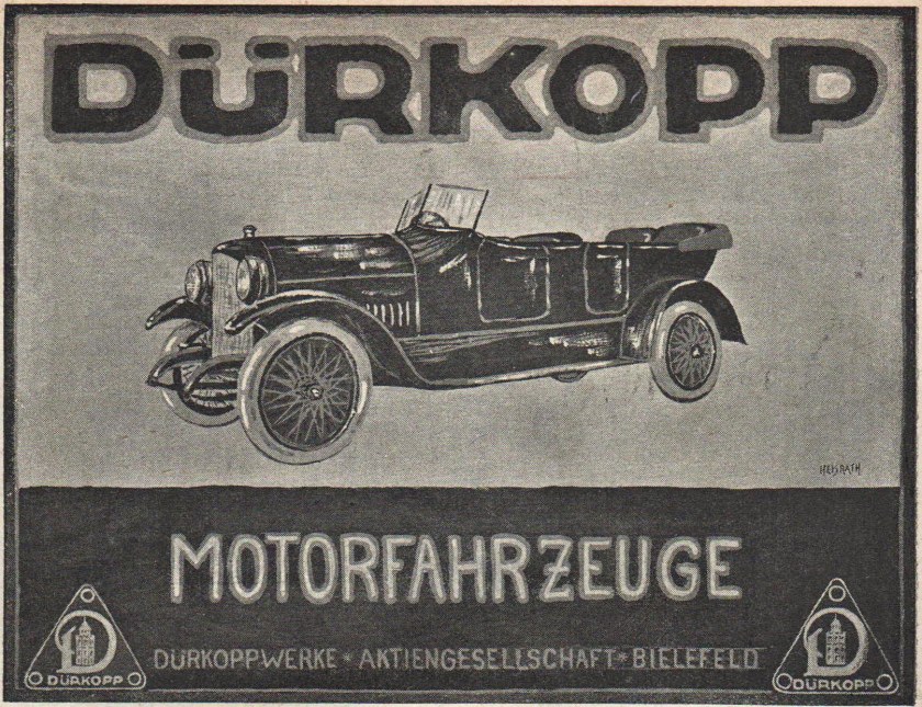 007a Publicité Dürkopp 1918