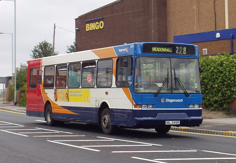 042 East Lancs Flyte body on Scania K112 chassis