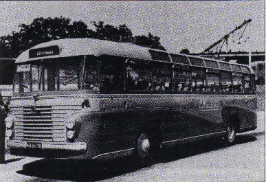 Bussen VOLVO B61515 VOLVO carr ECF nr 18 1961