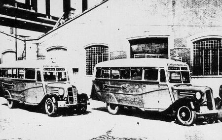 1935 microómnibus Chevrolet - Gerónimo Gnecco.