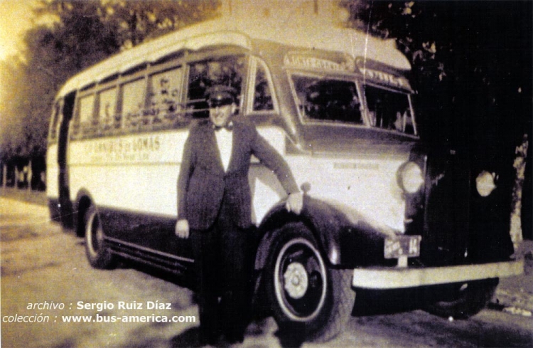 1937 Bedford WTL - Gnecco - Omnibus de Lomas