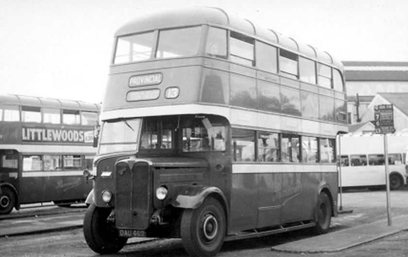 1937 Bussen AEC Regent I DAU462 Craven H56R
