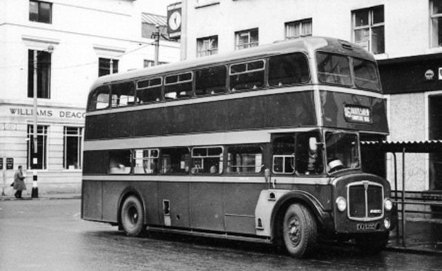 1947 AEC Cravens Bodied Bus OC8 Neepsend of Sheffield