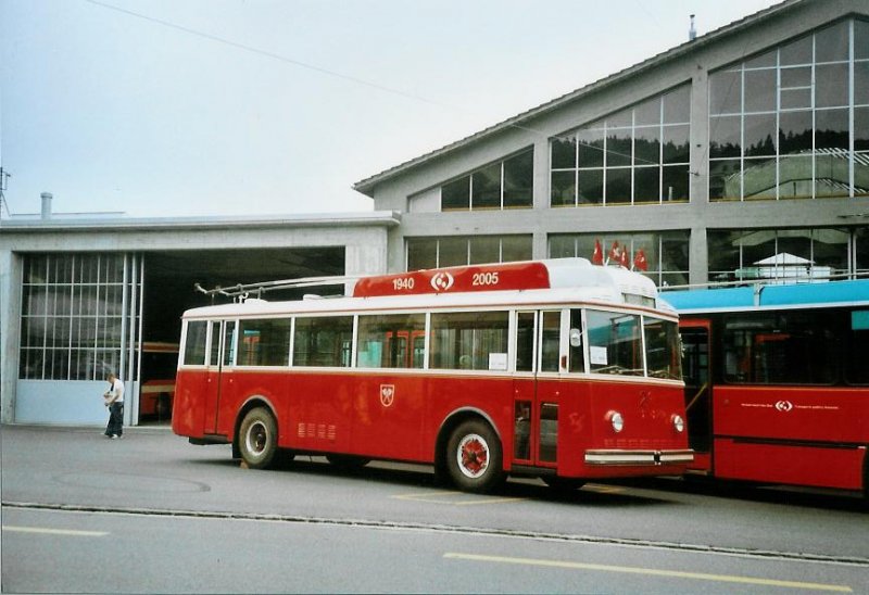 1940 VB Biel Nr. 21 Berna Hess Trolleybus